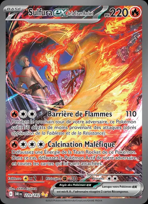 Carte Pokémon Sulfura