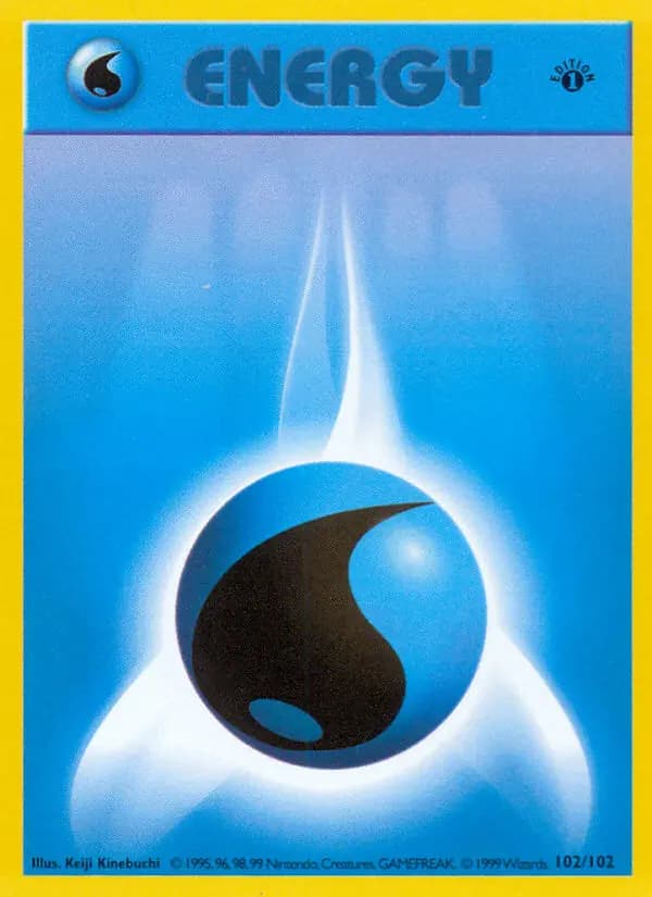 Water Energy #102 — Base Set