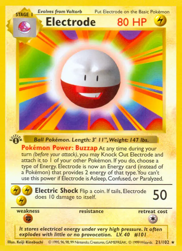 Electrode #21 — Base Set