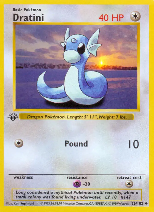 Dratini #26 — Base Set