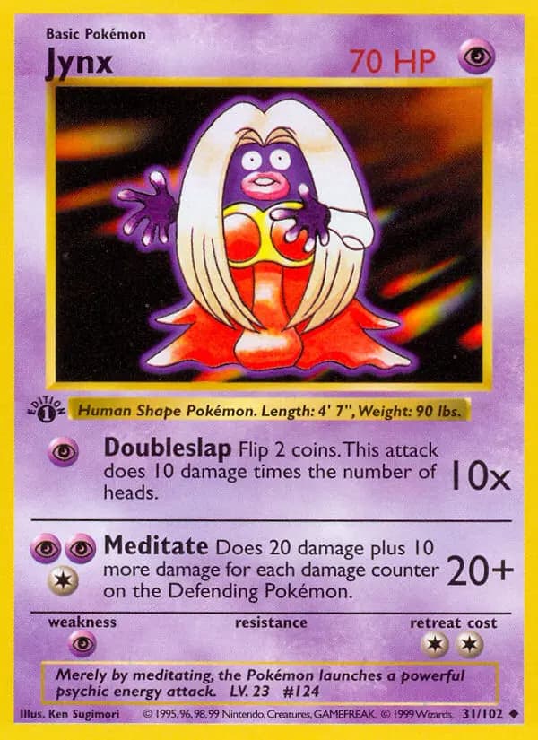 Jynx #31 — Base Set