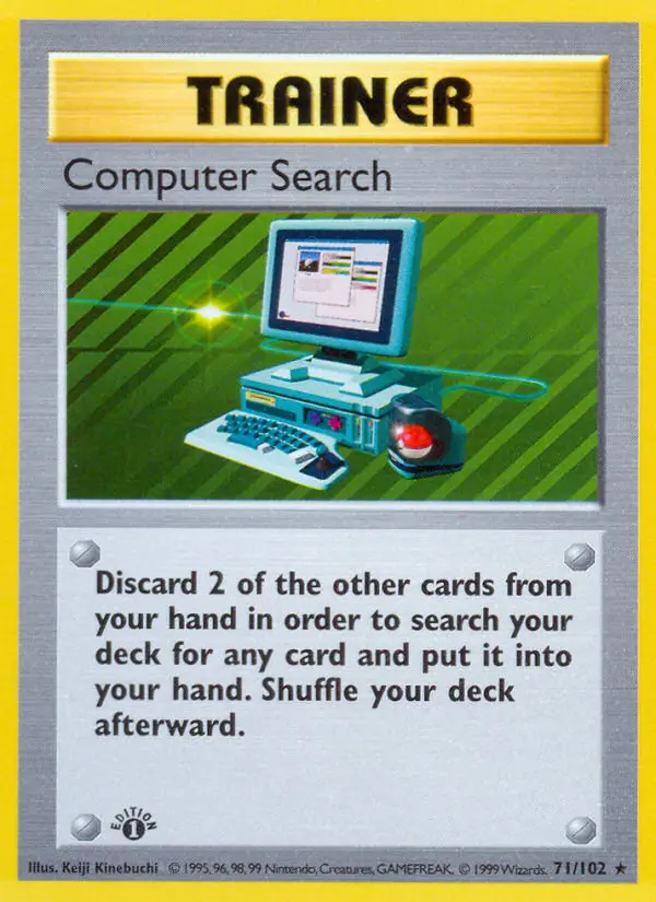 Computer Search #71 — Base Set