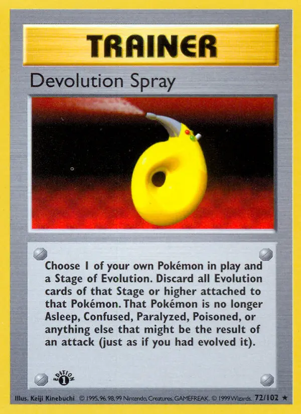 Devolution Spray #72 — Base Set