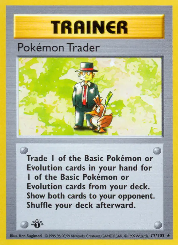 Pokémon Trader #77 — Base Set