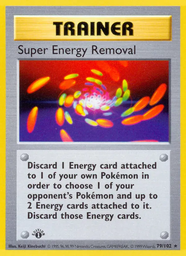 Super Energy Removal #79 — Base Set
