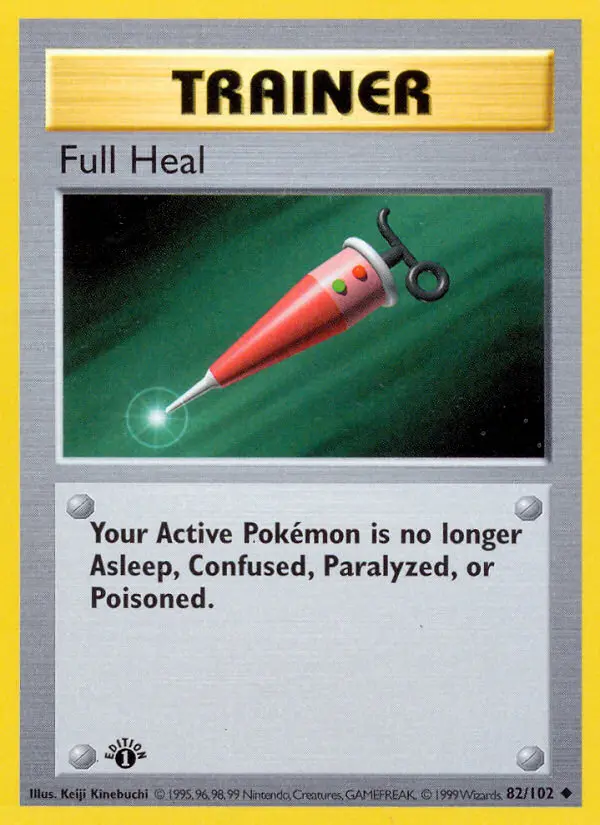 Full Heal #82 — Base Set