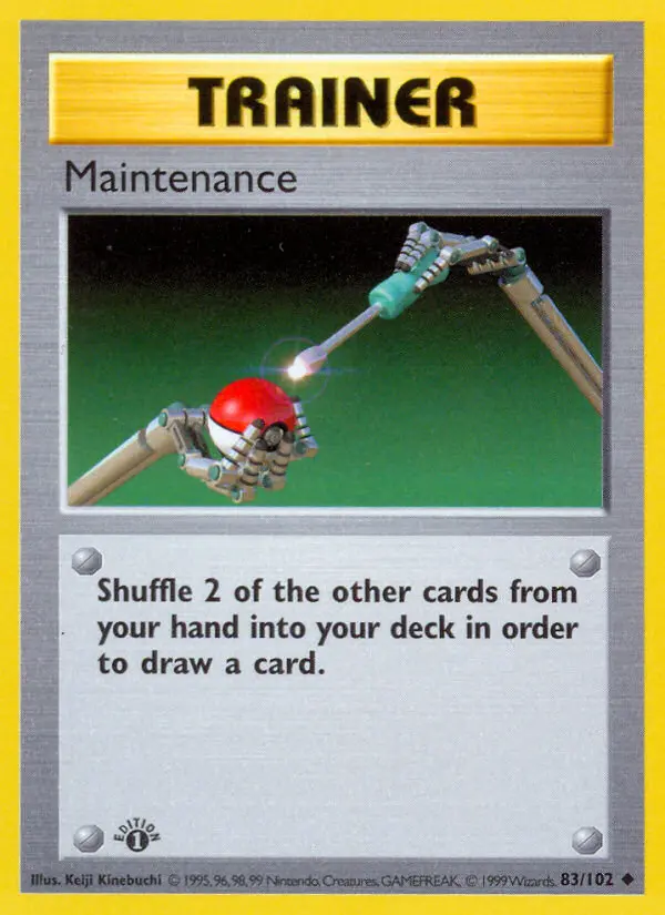 Maintenance #83 — Base Set