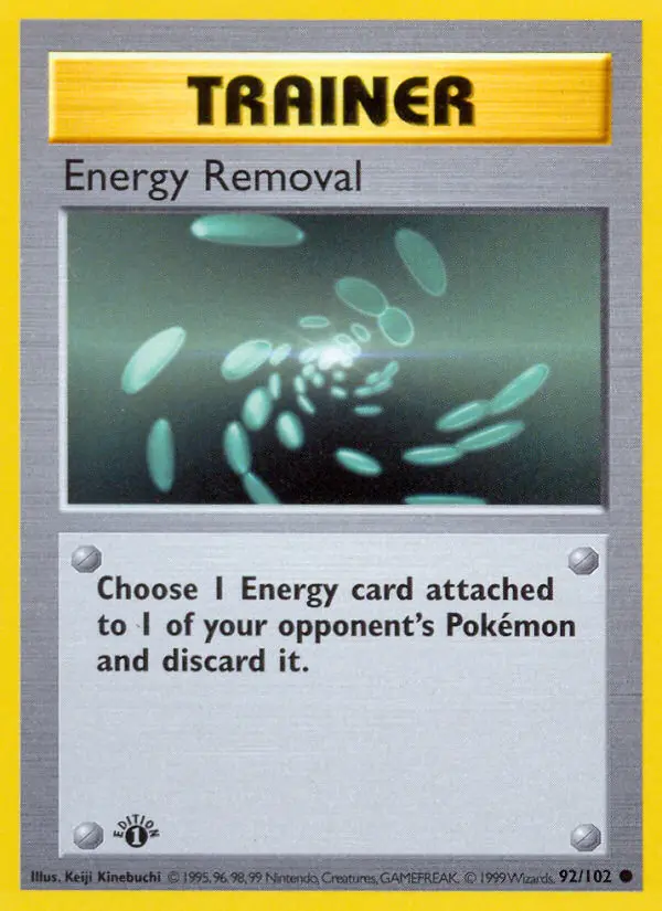 Energy Removal #92 — Base Set