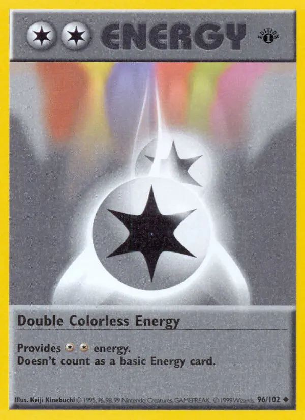 Double Colorless Energy #96 — Base Set