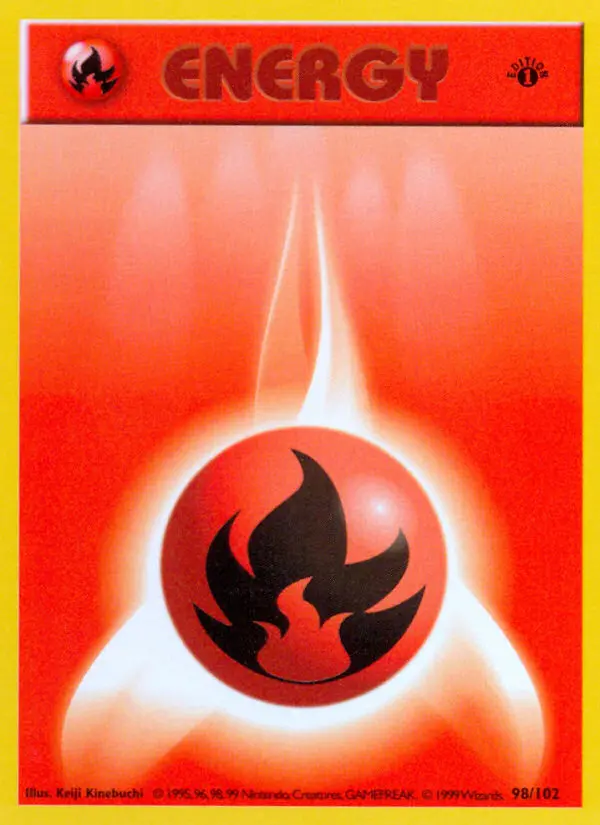 Fire Energy #98 — Base Set