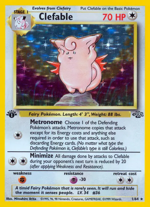 Clefable #1 — Jungle