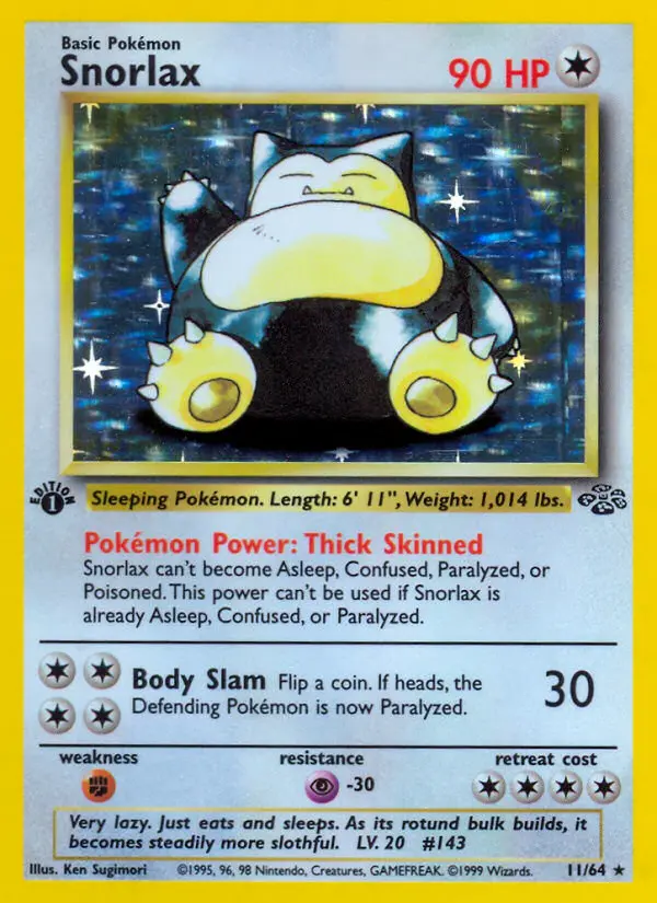 Snorlax #11 — Jungle