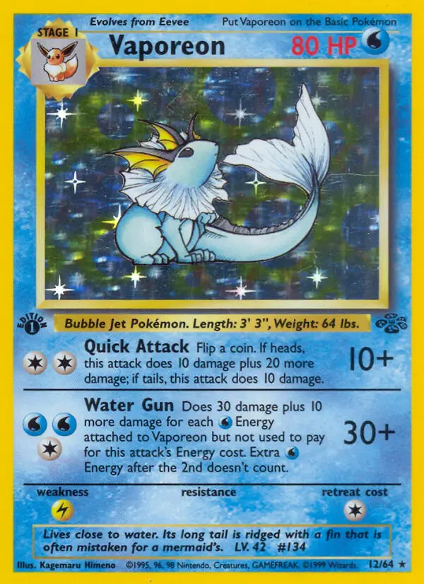Vaporeon #12 — Jungle