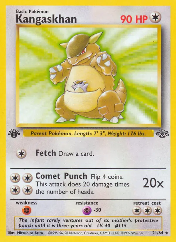 Kangaskhan #21 — Jungle