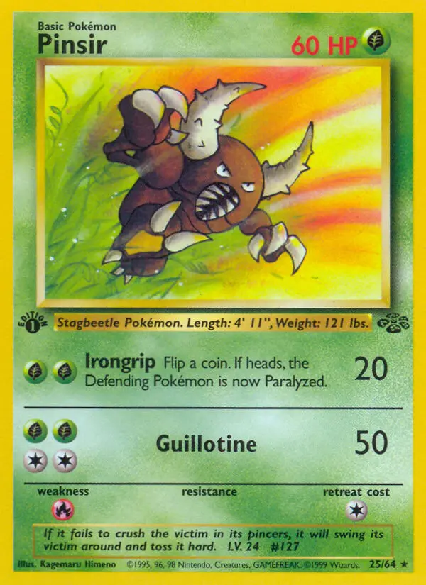 Pinsir #25 — Jungle