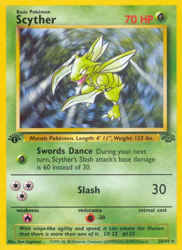 Scyther #26 — Jungle