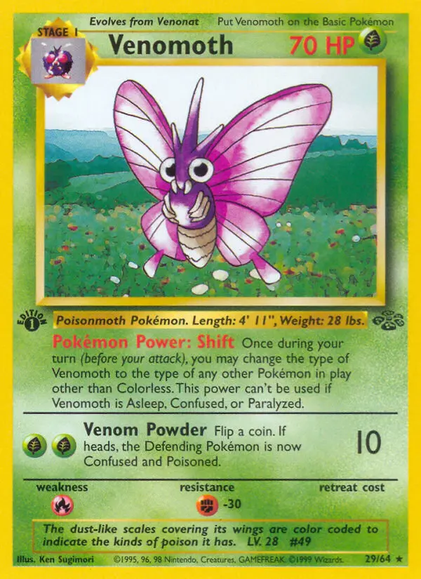 Venomoth #29 — Jungle