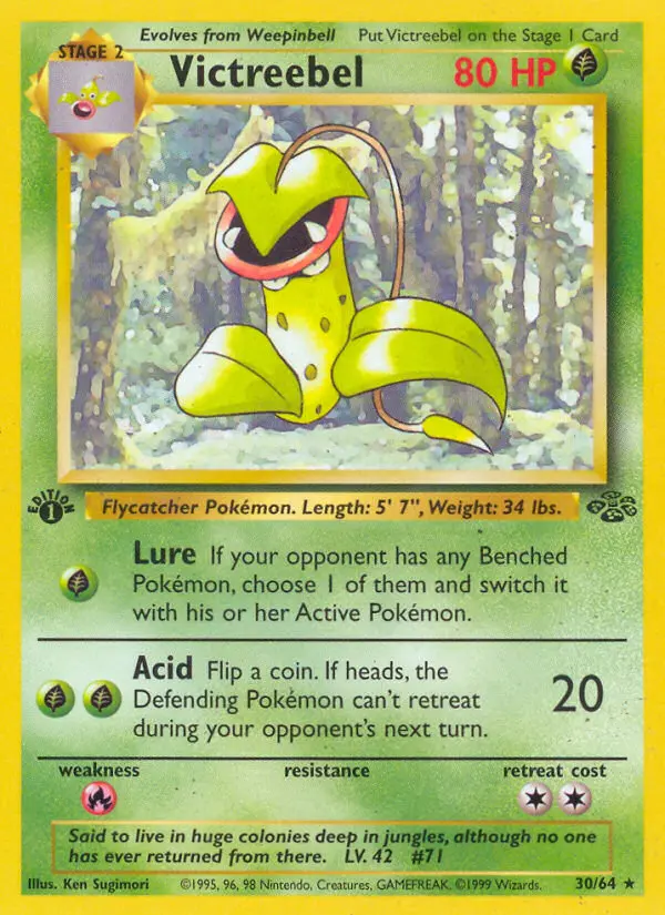 Victreebel #30 — Jungle