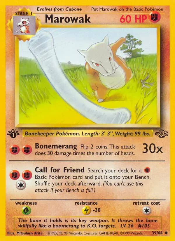 Marowak #39 — Jungle