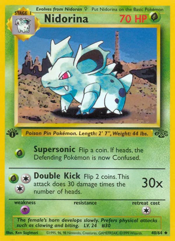 Nidorina #40 — Jungle