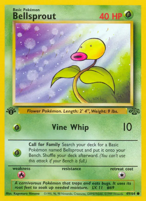 Bellsprout #49 — Jungle