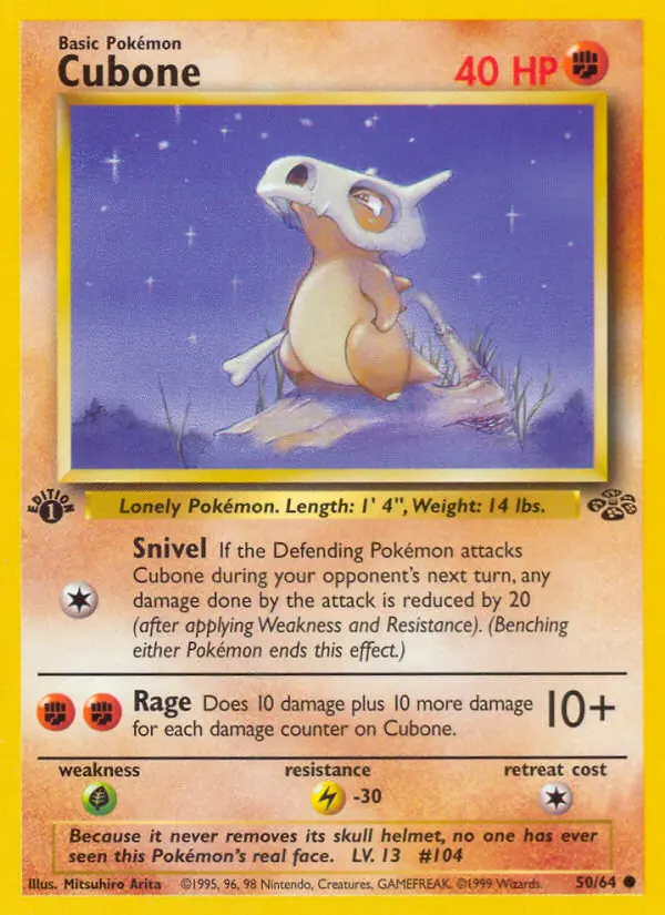 Cubone #50 — Jungle
