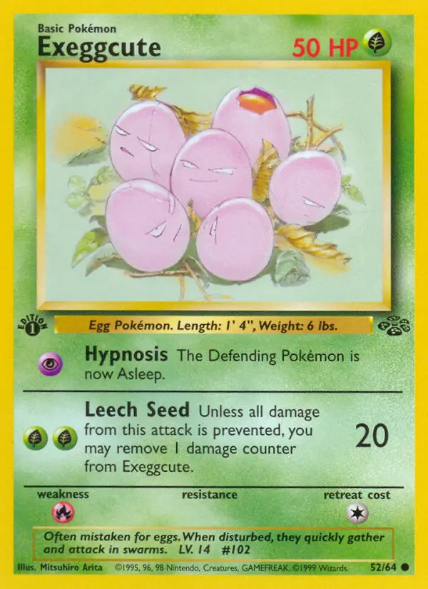 Exeggcute #52 — Jungle