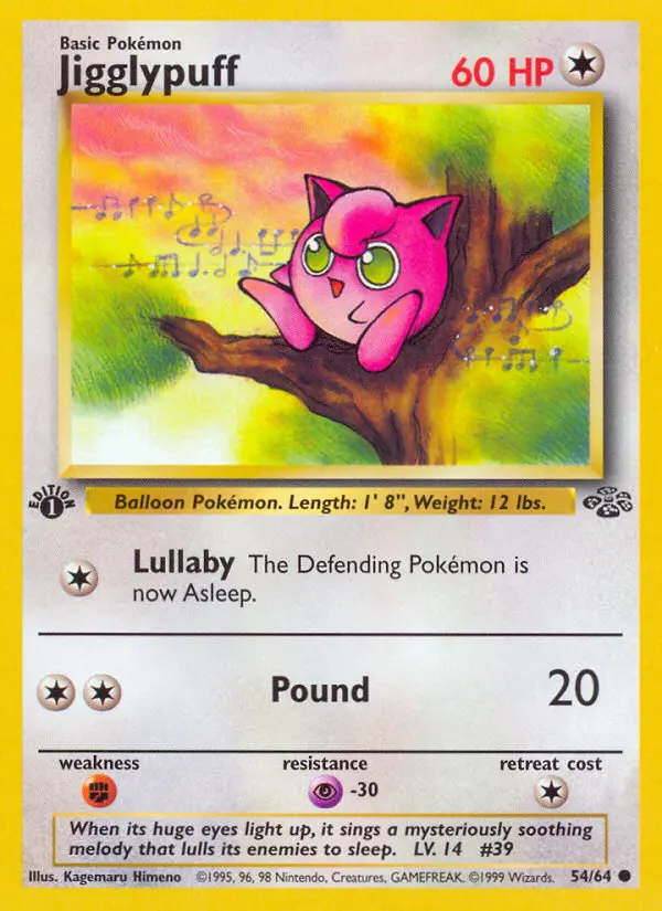 Jigglypuff #54 — Jungle