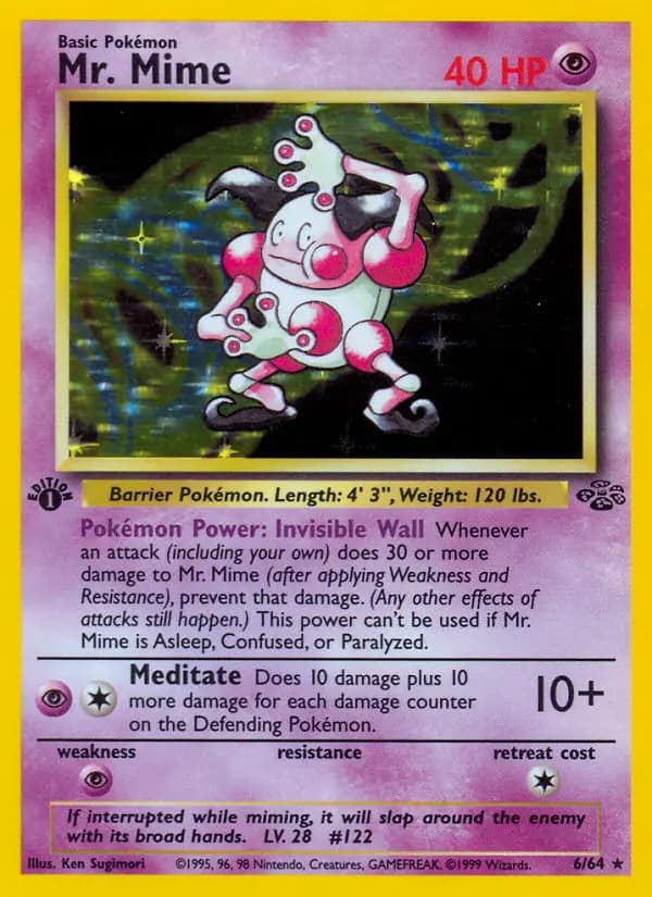 Mr. Mime #6 — Jungle
