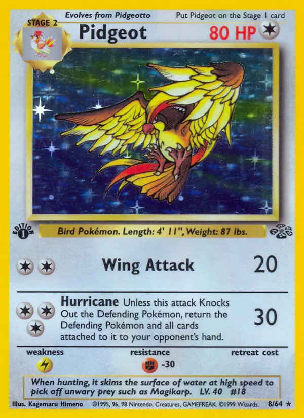Pidgeot #8 — Jungle
