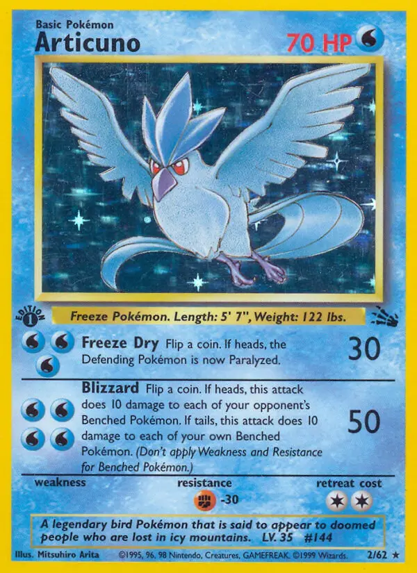 Articuno #2 — Fossil