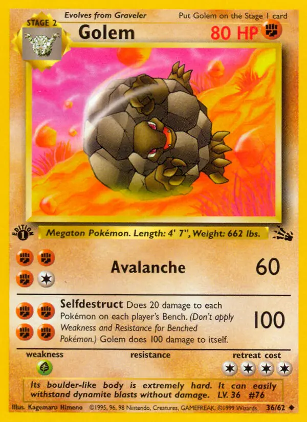 Golem #36 — Fossil