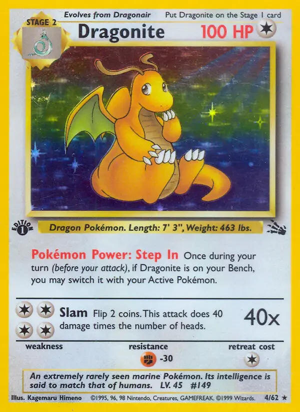 Dragonite #4 — Fossil