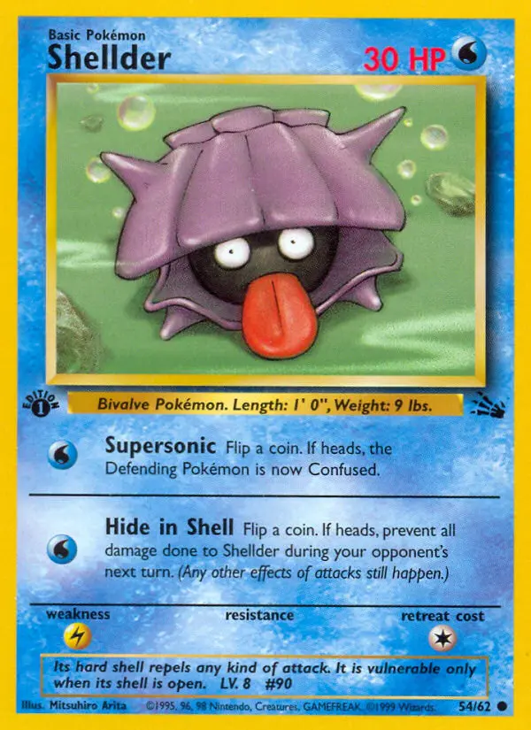 Shellder #54 — Fossil