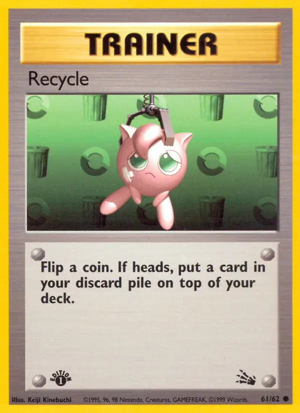 Recycle #61 — Fossil
