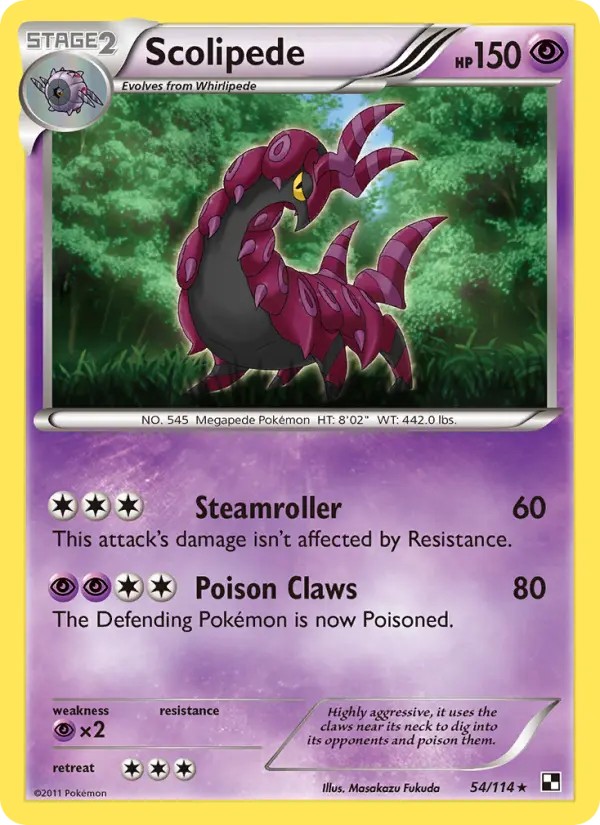 Scolipede #54 — Black & White