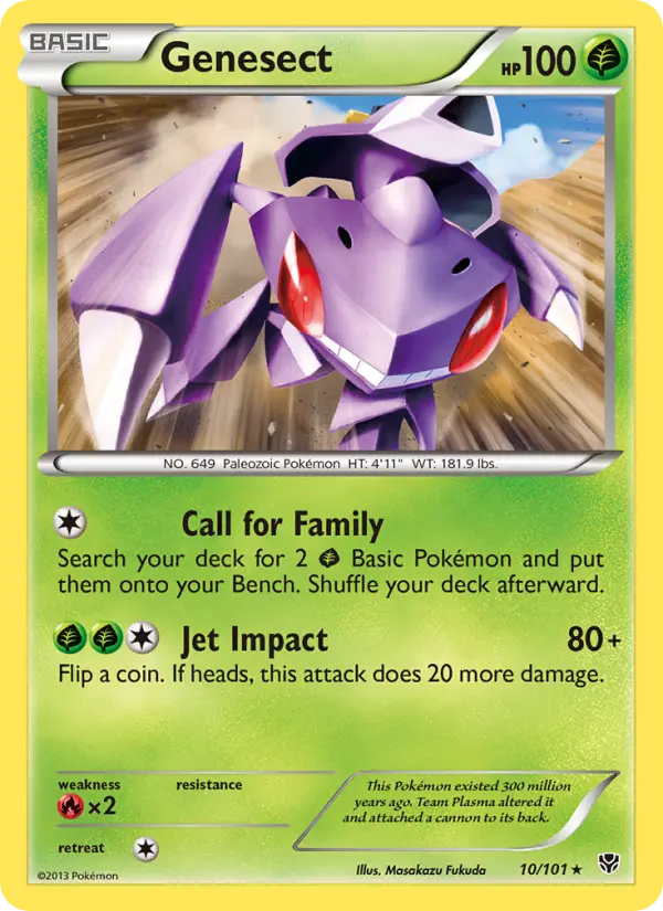 Genesect #10 — Plasma Blast
