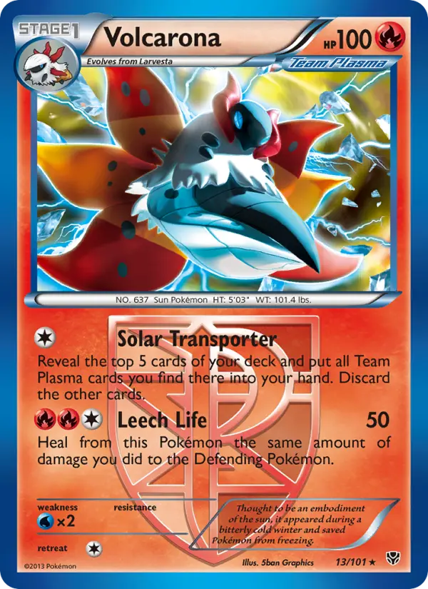 Volcarona #13 — Plasma Blast