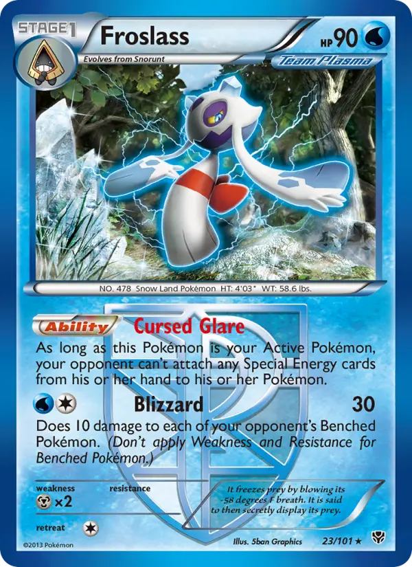 Froslass #23 — Plasma Blast
