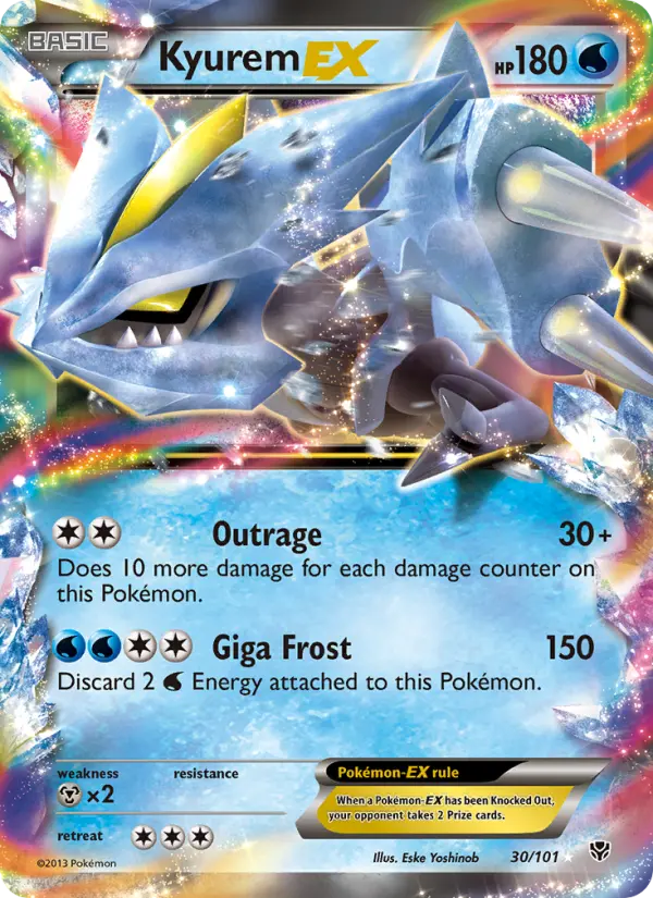 Kyurem-EX #30 — Plasma Blast