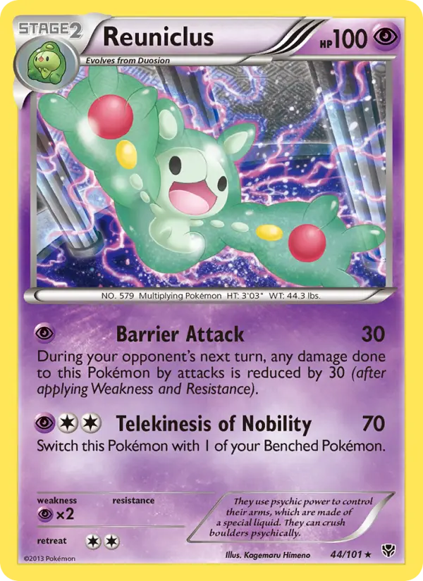 Reuniclus #44 — Plasma Blast
