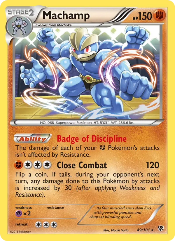 Machamp #49 — Plasma Blast