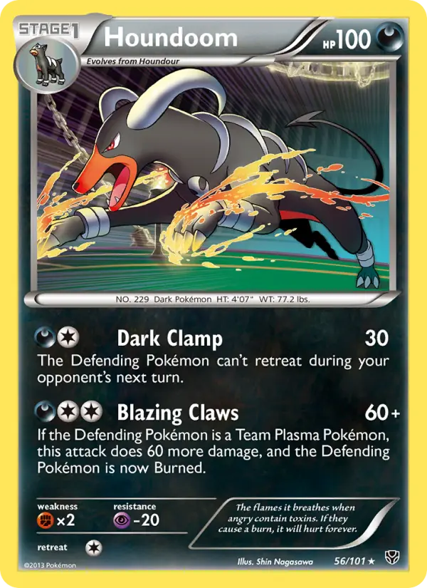 Houndoom #56 — Plasma Blast
