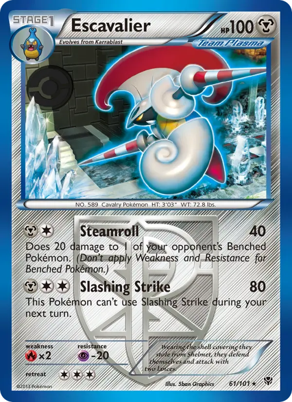Escavalier #61 — Plasma Blast