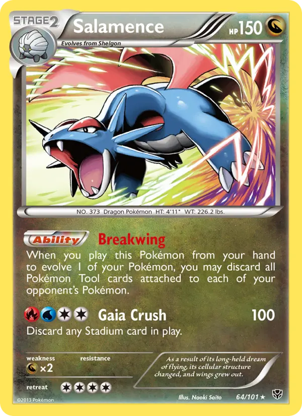 Salamence #64 — Plasma Blast