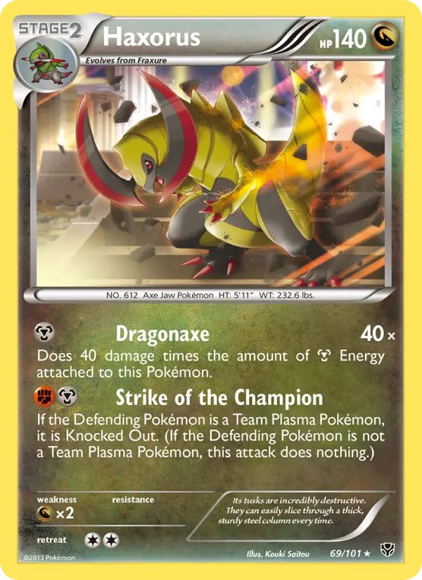 Haxorus #69 — Plasma Blast