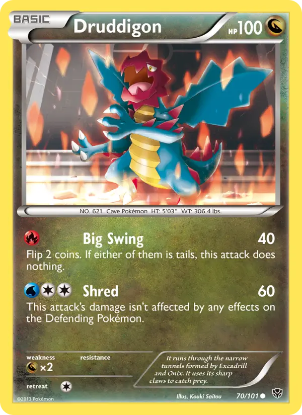 Druddigon #70 — Plasma Blast
