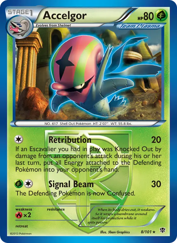 Accelgor #8 — Plasma Blast