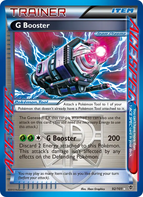 G Booster #92 — Plasma Blast