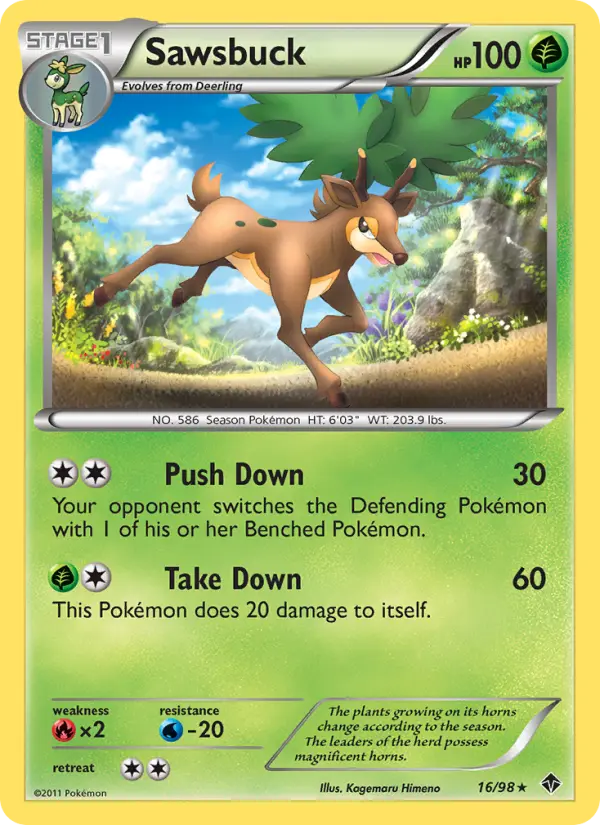Sawsbuck #16 — Emerging Powers